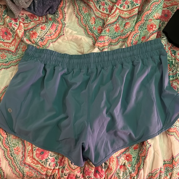 LULULEMON NWOT hotty hotlow rise size 14 wild indigo - Picture 2 of 3